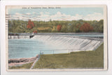 CT, DERBY - Housatonic Dam view - Morris Berman postcard - C08651
