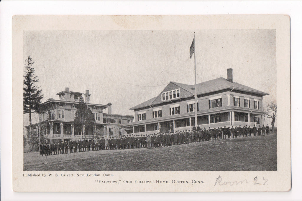 CT, Groton - Fairview, Odd Fellows home - W S Calvert - A10011