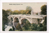 CT, Hartford - Hoadley Bridge closeup postcard - A07118