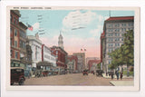 CT, HARTFORD- Main St, New Palace postcard - C08670