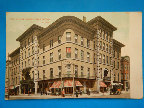 CT, HARTFORD - Allyn House - S Langsdorf postcard - H15089