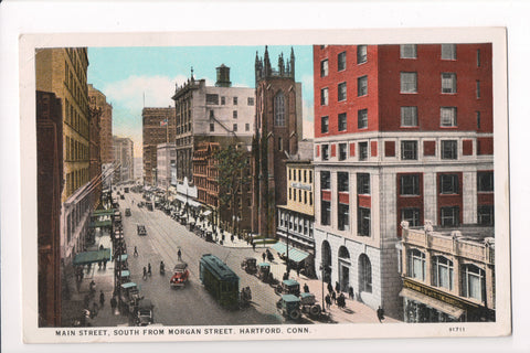 CT, HARTFORD - Main St, from Morgan St (original SOLD) - S01764