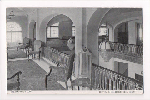 CT, HARTFORD - Hotel Bond, Mezzanine Floor interior - w03409