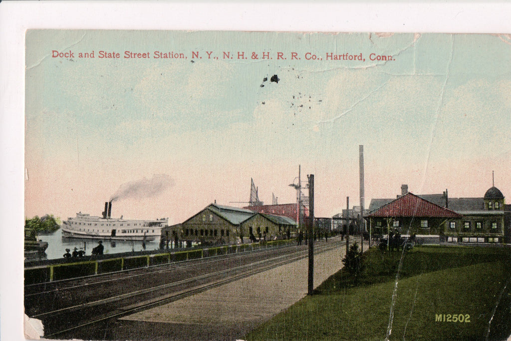CT, HARTFORD - State St Station, Dock - w05245 - **DAMAGED / AS IS**