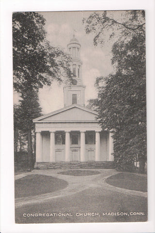 CT, Madison - Congregational Church postcard from 1942 - w03396