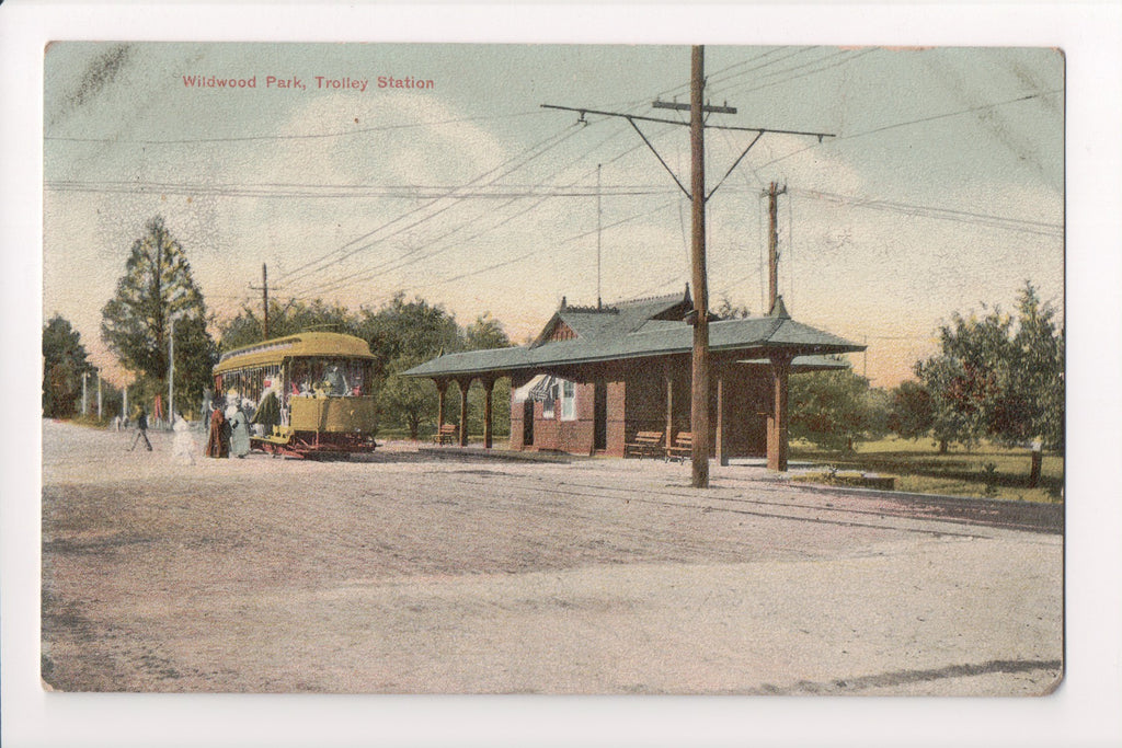 CT, Putnam - Wildwood Park, Trolley Station - NL0160