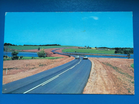 Canada - Bayview, PE - Scenic View, Highway scene postcard - w03946