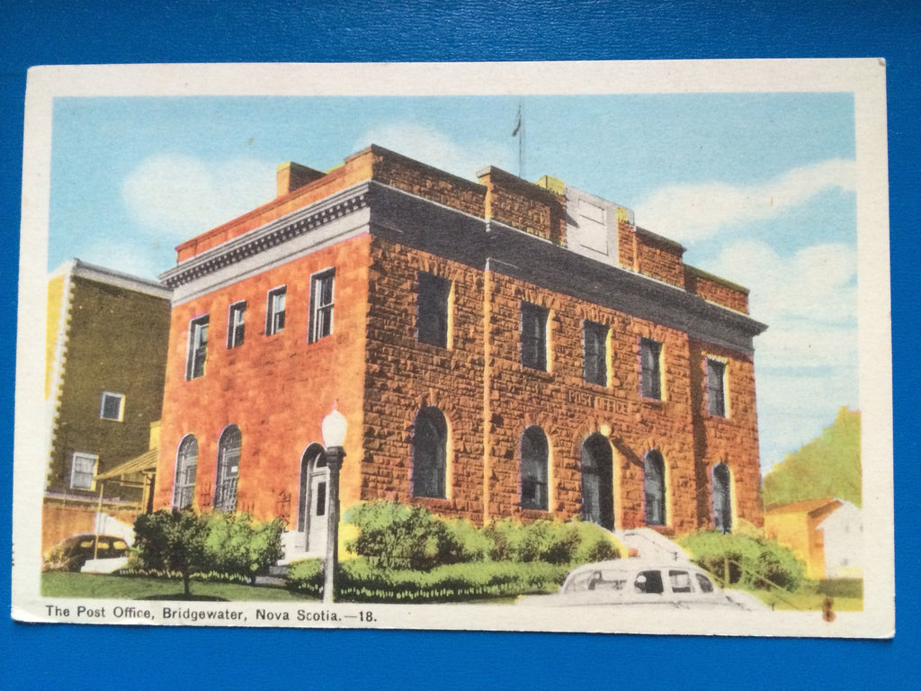 Canada - BRIDGEWATER, NS - Post Office  (original SOLD) H15100