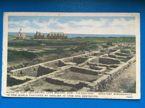 Canada - Cape Breton, NS - Fort Louisburg (SOLD, only email copy avail) A12063