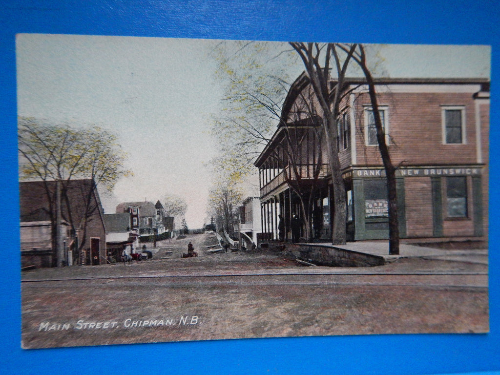 Canada - CHIPMAN, NB - Main Street, Bank of NB (original SOLD) - D05213