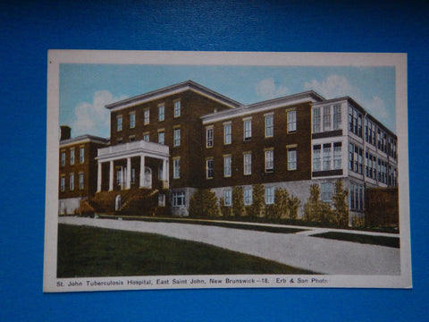 Canada - EAST SAINT JOHN, NB - Tuberculosis Hospital - H15102