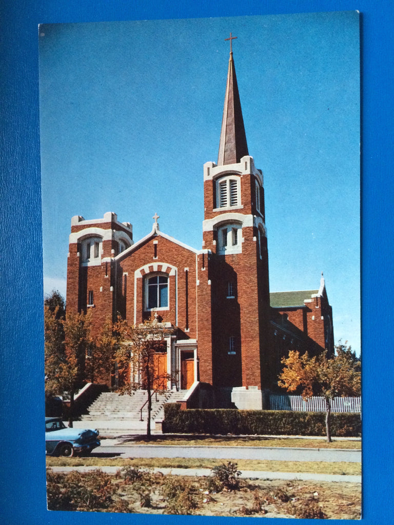 Canada - MOOSE JAW SK - St Josephs RC Church postcard - C-0121