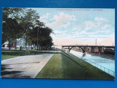 Canada - OTTAWA, ON - Laurier Bridge, Rideau Canal area - B11375