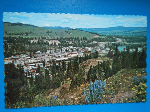 Canada - PRINCETON, BC - BEV overlooking the town - MA0211