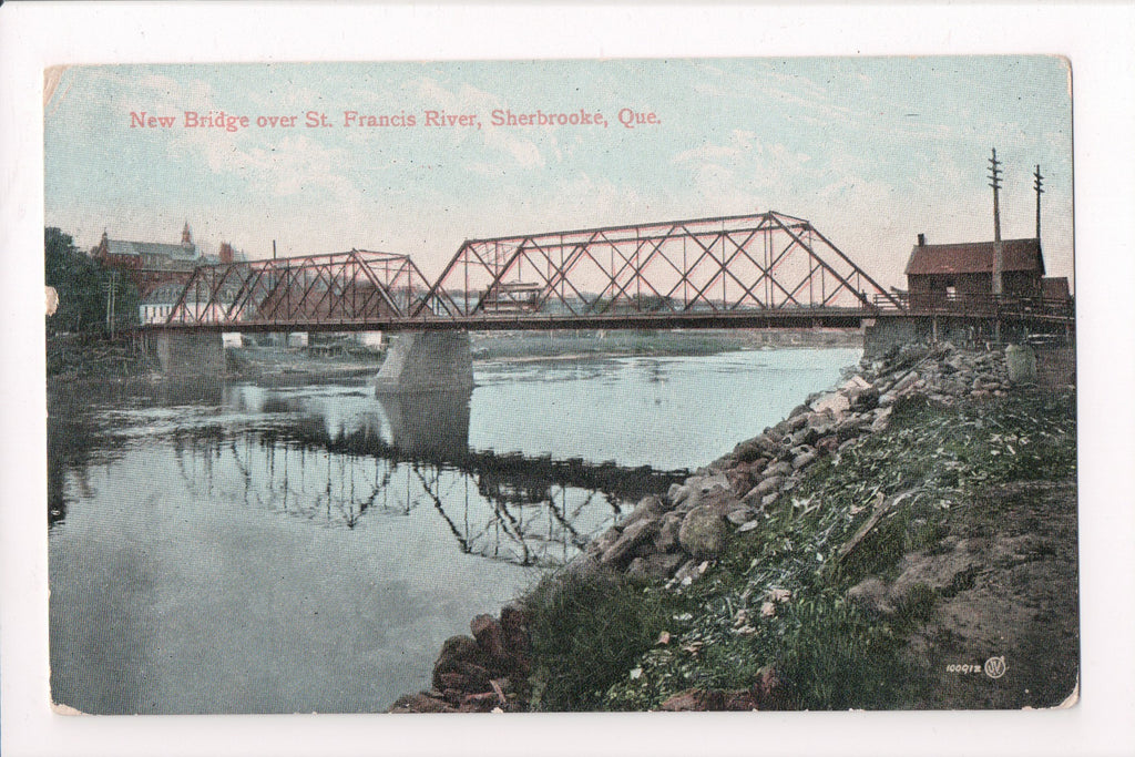 Canada - SHERBROOKE, QC - Bridge over St Francis River (new) - w01822