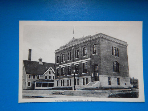 Canada - SUSSEX, NB - Agricultural School (original SOLD) C-0063