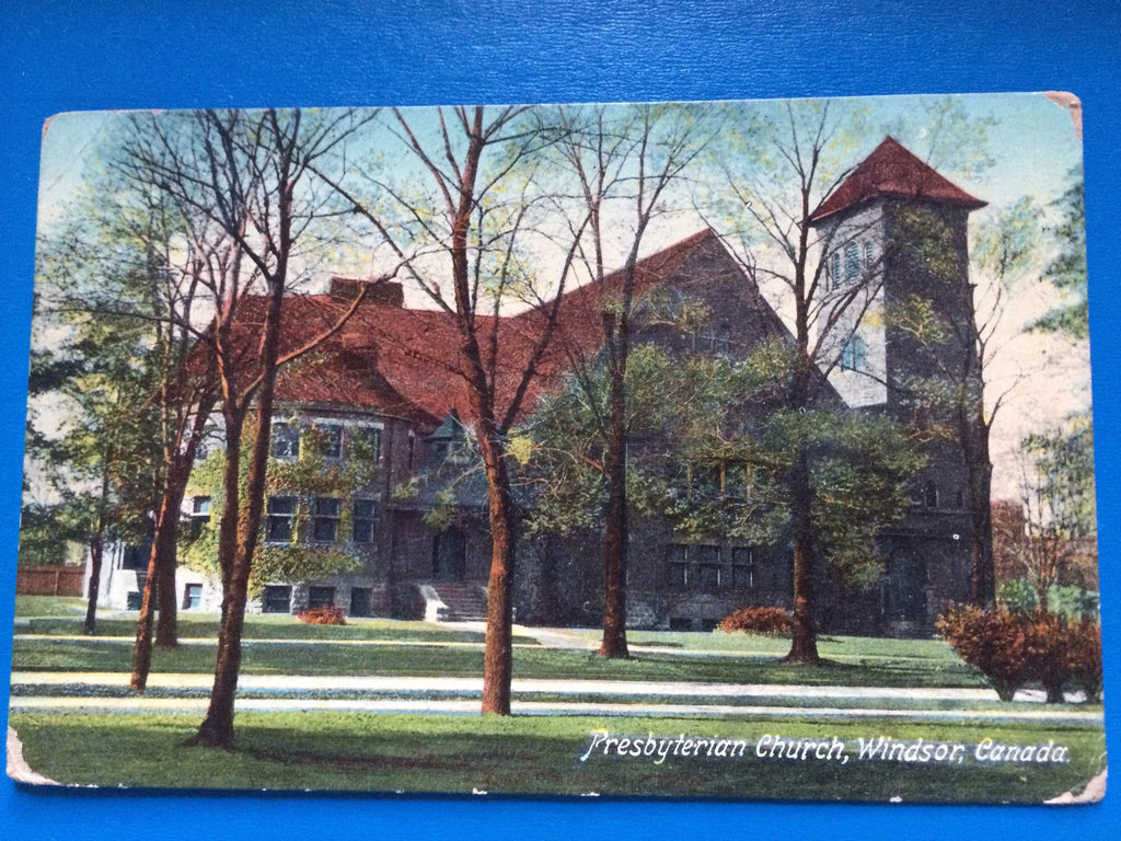 Canada - WINDSOR, ON - Presbyterian Church postcard - H15098