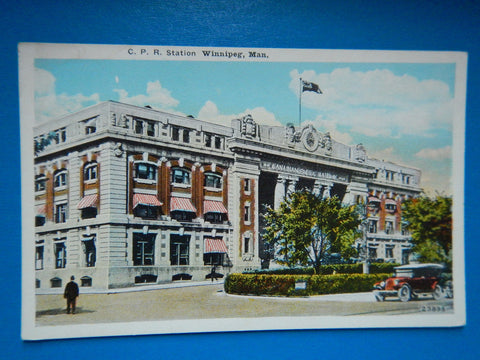 Canada - WINNIPEG, MB - CPR Station, Canadian Pacific RR - H15103