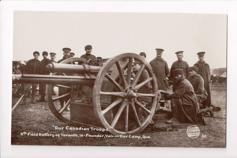 Canada - VALCARTIER CAMP, QC - 9th Field Battery (original SOLD) - F11021