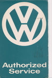 Car Postcard - VW Authorized Service card, @1963 Framingham, MA - 505105