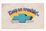 Car Window Decal Sticker - vintage Mactac - Ford Keep on Truckin - sw0050