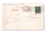 pm FLAG KILLER - OH, Youngstown - 1907 cancel - A06750