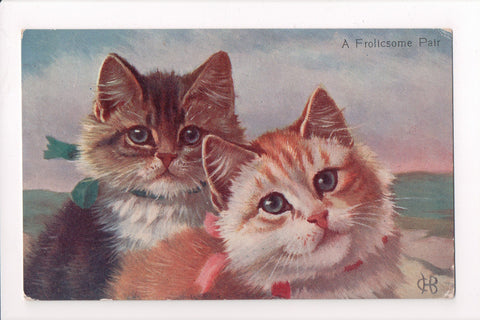 Animal - Cat or cats - A FROLICSOME PAIR (ONLY Digital Copy Avail) - A06765