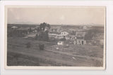 Animal - Chickens - Chicken Yard and coop in backyard - RPPC - E04306