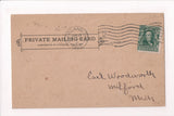 OH, Cleveland - CROWELL STAMP Co - Advertisement card requesting return - 400014
