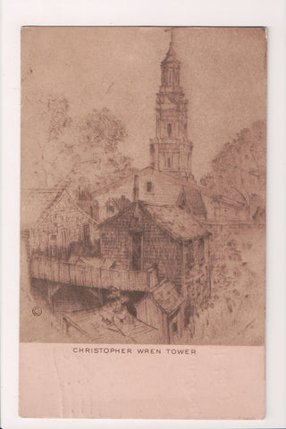 MA, Provincetown - Christopher Wren Tower - D04136