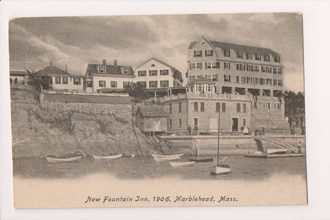 MA, Marblehead - Fountain Inn (new) postcard - D04329