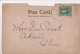 IL, LACON - PUBLIC LIBRARY - @1907 postcard - D04422