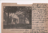 IL, LACON - PUBLIC LIBRARY - @1907 postcard - D04422
