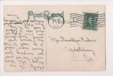 NY, Troy - High School - 1907 postcard - D05063