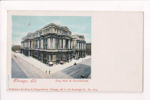 IL, CHICAGO - City Hall, Courthouse - Koelling, Klappenbach (original SOLD) D05089