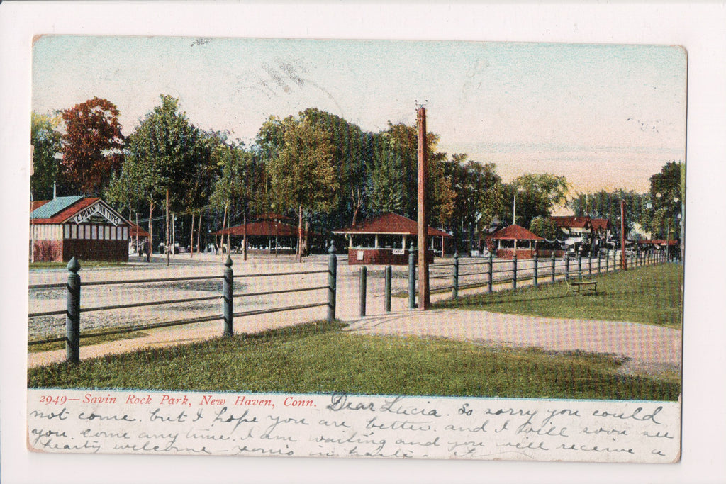 CT, NEW HAVEN - Savin Rock Park, C Homan Tin Types - D05438