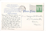 NJ, ATLANTIC CITY - Madison Hotel postcard - D06216