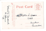 VT, St Albans - Main St - S S Watson? sign - vintage postcard - D06221