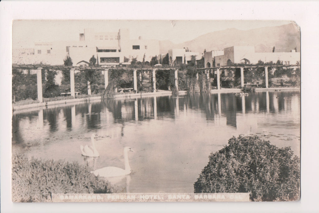 CA, SANTA BARBARA - Samarkand Persian Hotel RPPC postcard - D07120