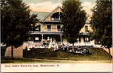 VT, WESTMINSTER - Kurn Hattin Home for boys, people posing - D08186