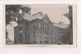 NY, FRIENDSHIP - High School postcard - D17098