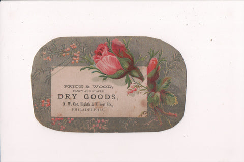 PA, Philadelphia - Price and Wood Dry Goods advertising - D17462