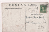 Valentine postcard - Valentine Greeting - angels mailing letter - D18028