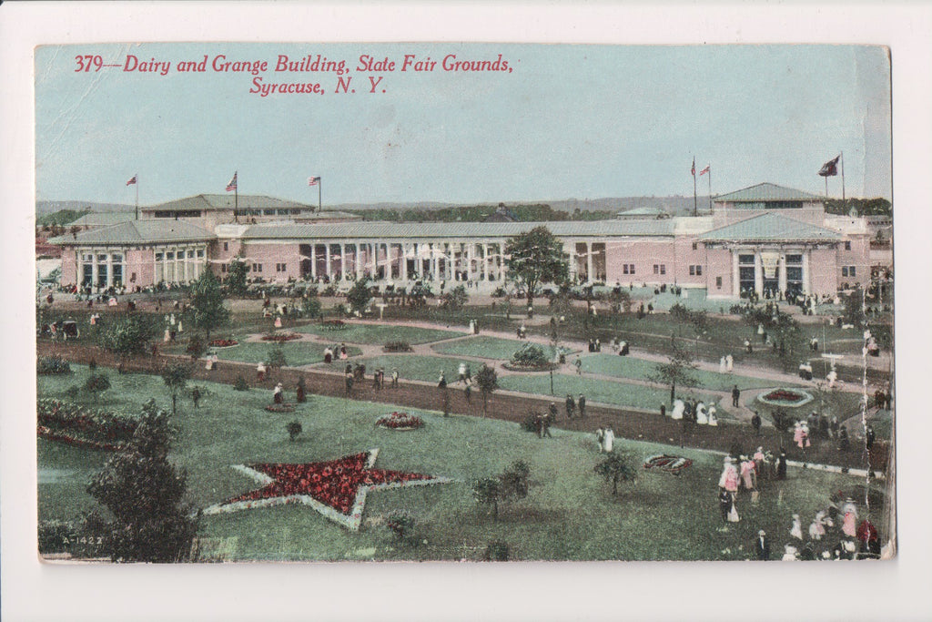 NY, SYRACUSE - State Fair Grounds - Dairy and Grange bldg etc - D18082