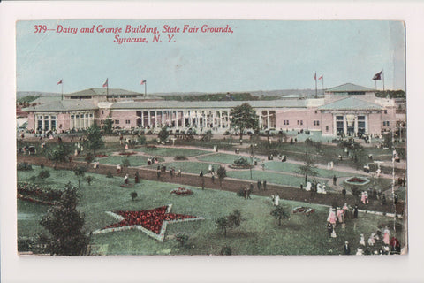 NY, Syracuse - State Fair Grounds - Dairy and Grange bldg etc - D18082