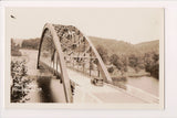 VT, BRATTLEBORO - Gulf Bridge, old car, gas station - RPPC - D18141