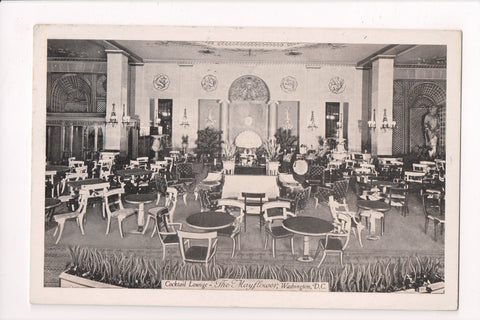 DC, Washington - The Mayflower Cocktail Lounge, @1937 postcard - F09138