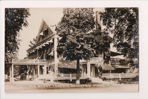 MA, Danvers - Old Berry Tavern around 1912 rppc - DG0001