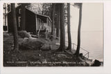 ME, Belgrade Lake - Crystal Spring Camps - 1957 RPPC - DG0039