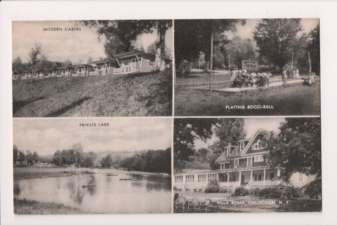 NY, CALLICOON - Villa Roma - multi view @1958 (original SOLD) DG0101